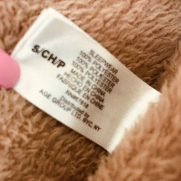 PJ Couture Hooded  Reindeer Jumpsuit One Piece Size Small - Picture 6 of 11